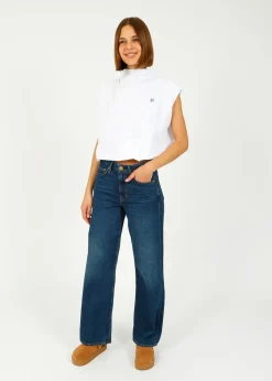 Selected Femme SLF Delia SL Top in White