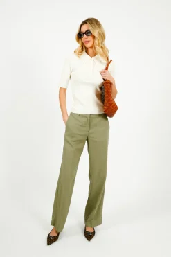 Selected Femme SLF Helen Knit Collar in Birch