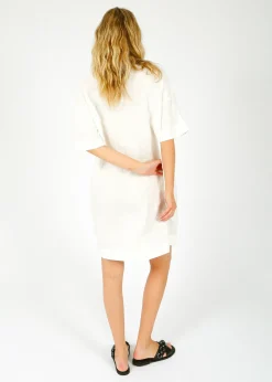 Selected Femme SLF Linnie Linen Shirt Dress in White
