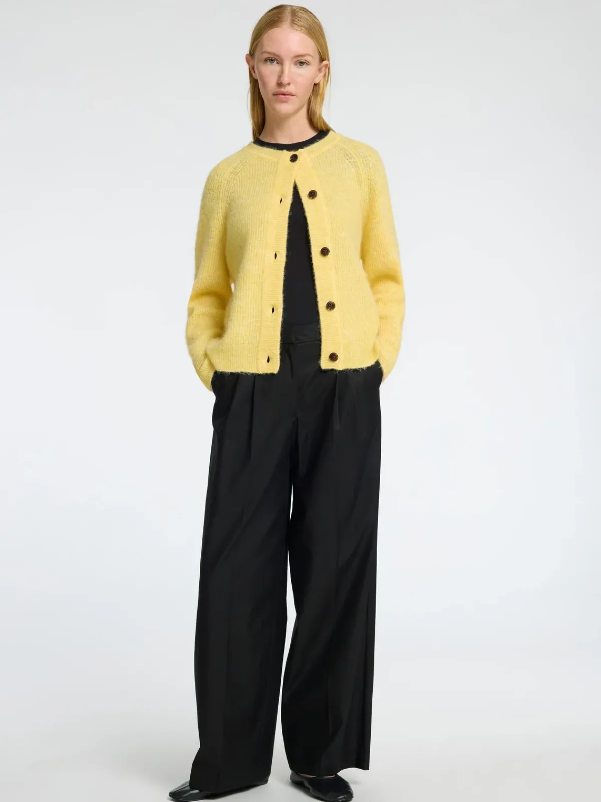 Selected Femme SLF Lulu Short Cardigan in Sundress