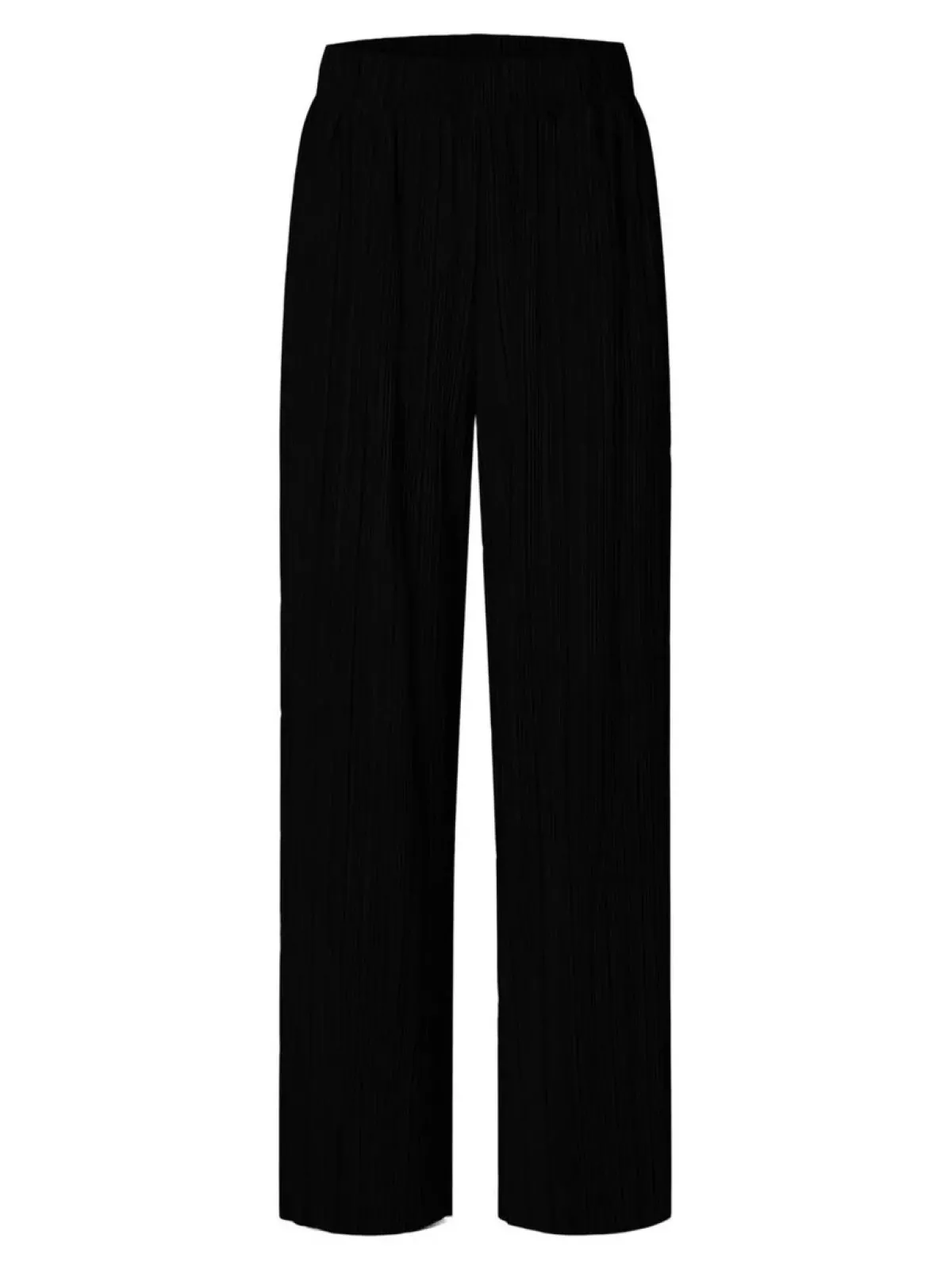 Selected Femme SLF Rya Ellie Plisse Pant in Black