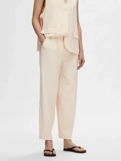 Selected Femme SLF Selfina Barrel Leg in Birch