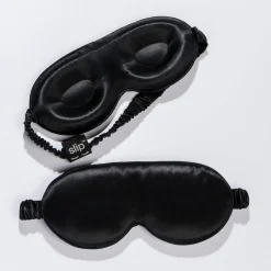 Slip Silk Contour Sleep Mask in Black