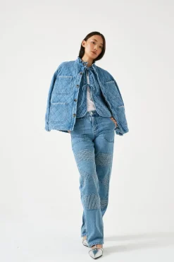 Seventy+Mochi Su0026M Quilted Pablo Jacket in Rodeo Vintage