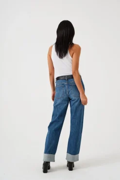 Seventy+Mochi Su0026M Stevie Deep Turned Up Jean in Arizona Vintage
