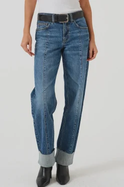 Seventy+Mochi Su0026M Stevie Deep Turned Up Jean in Arizona Vintage
