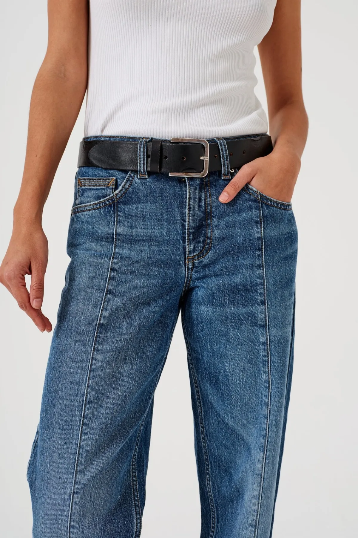 Seventy+Mochi Su0026M Stevie Deep Turned Up Jean in Arizona Vintage