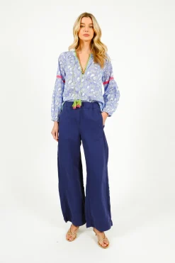 Tinsels Carlo Radio Trousers in Blue