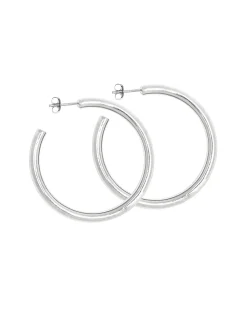 Tilly Sveaas TS Classic 4cm Silver Hoops