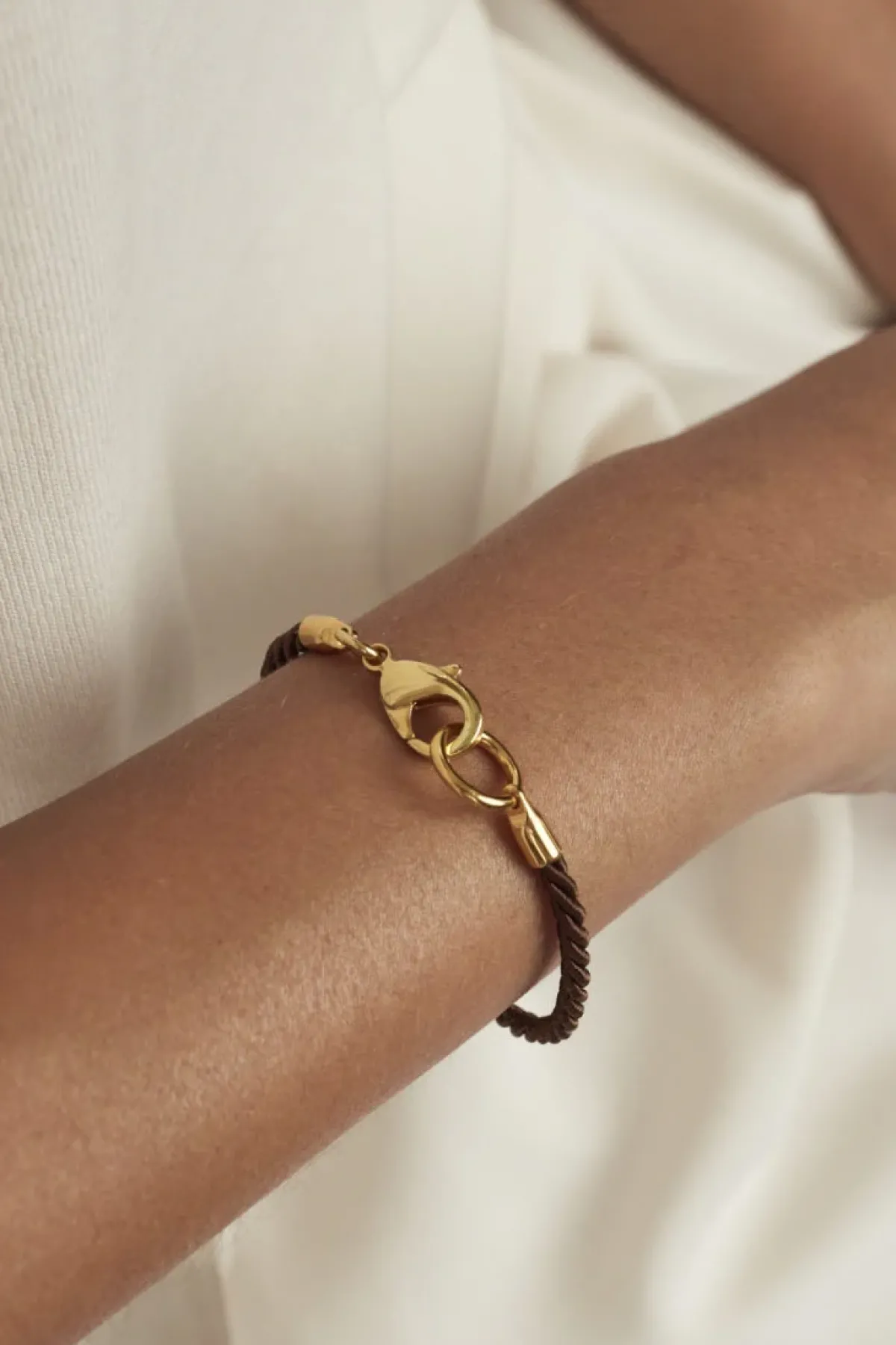 Tilly Sveaas TS Friendship Bracelet in Mahogany
