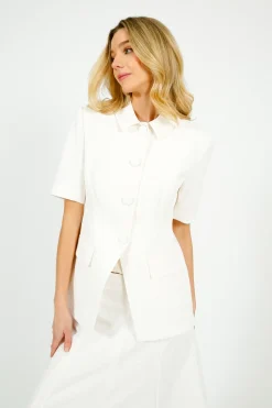 Veronica Beard VB Bodie Jacket in Dove