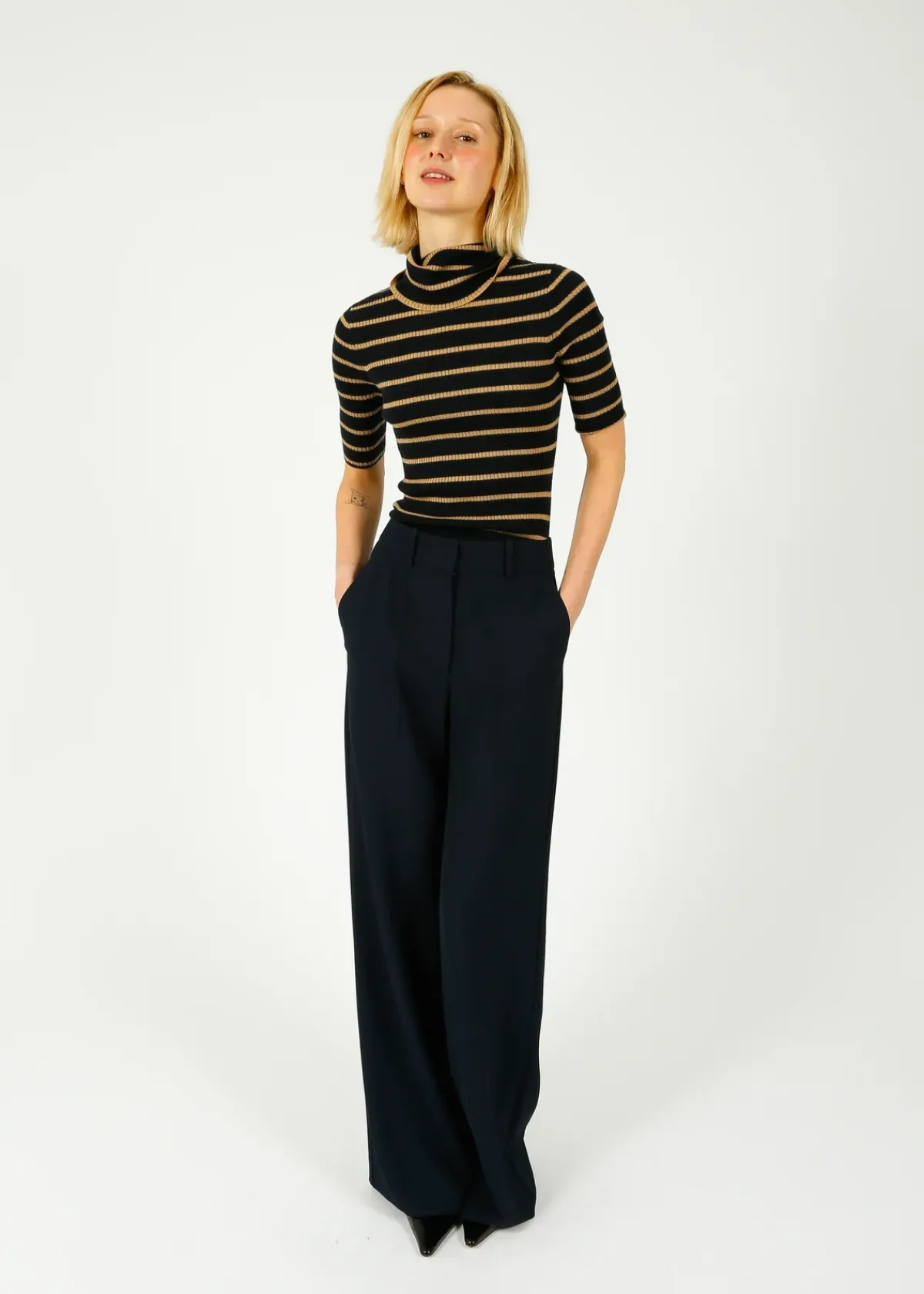 Veronica Beard VB Cole Pant in Navy