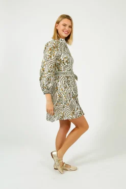 Veronica Beard VB Nolan Printed Short Dress