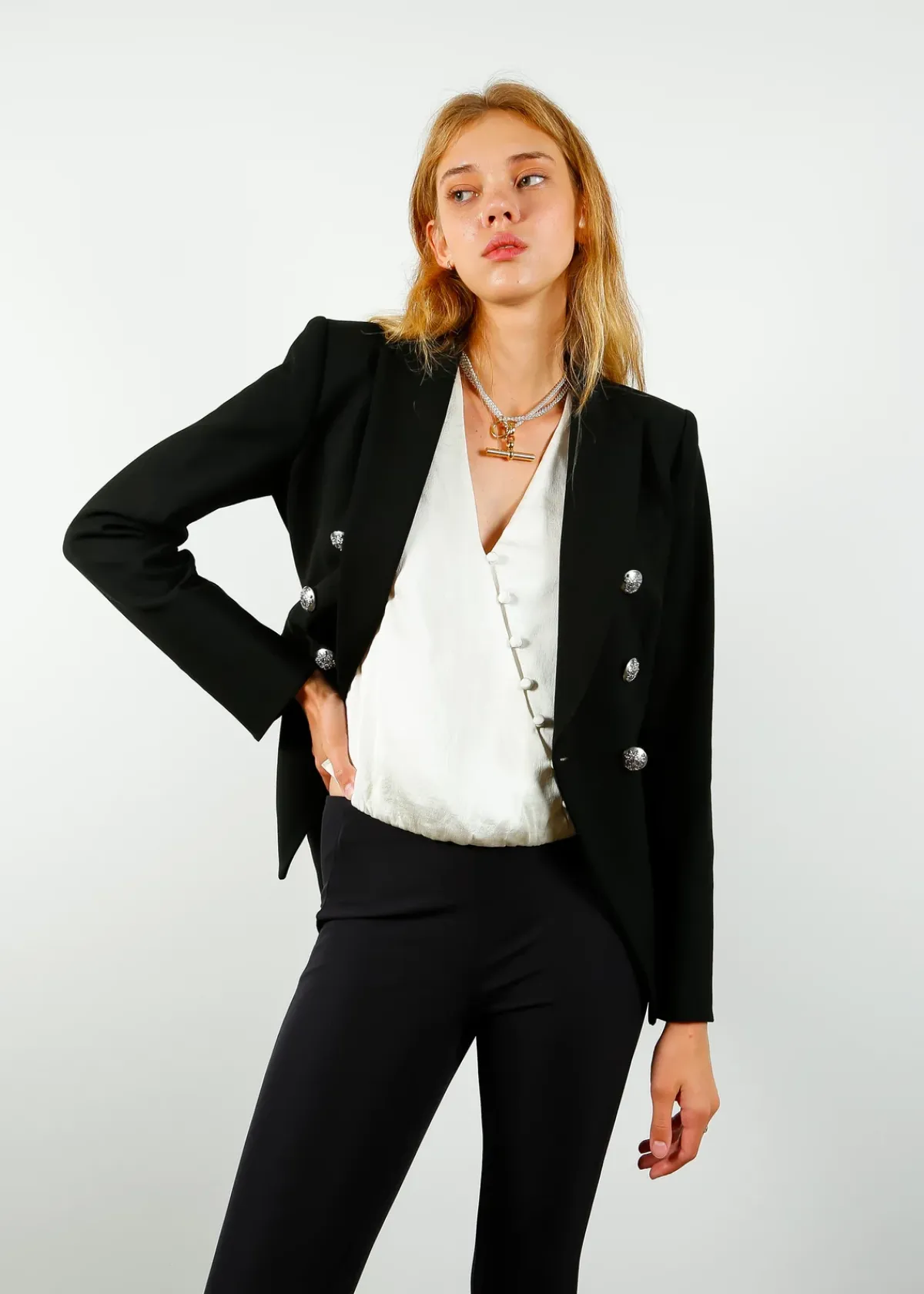 Veronica Beard VB Zip Back Scuba Pant in Navy